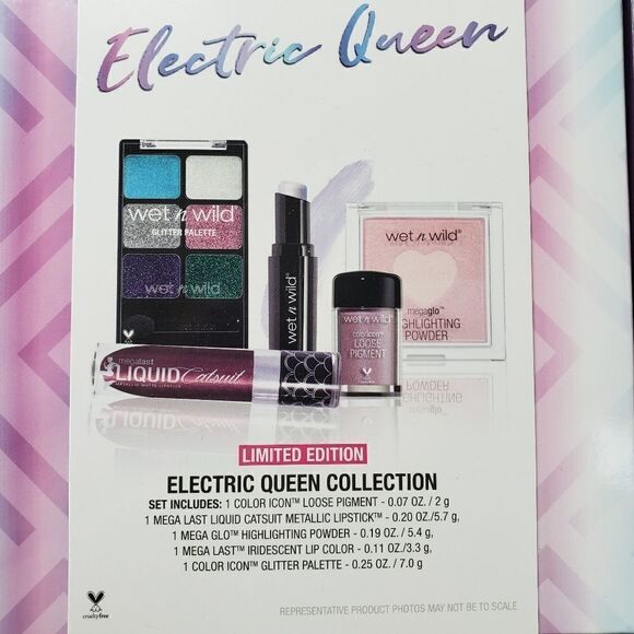 WET N WILD ELECTRIC QUEEN & MIDNIGHT GODDESS SETS NEW - Picture 2 of 6